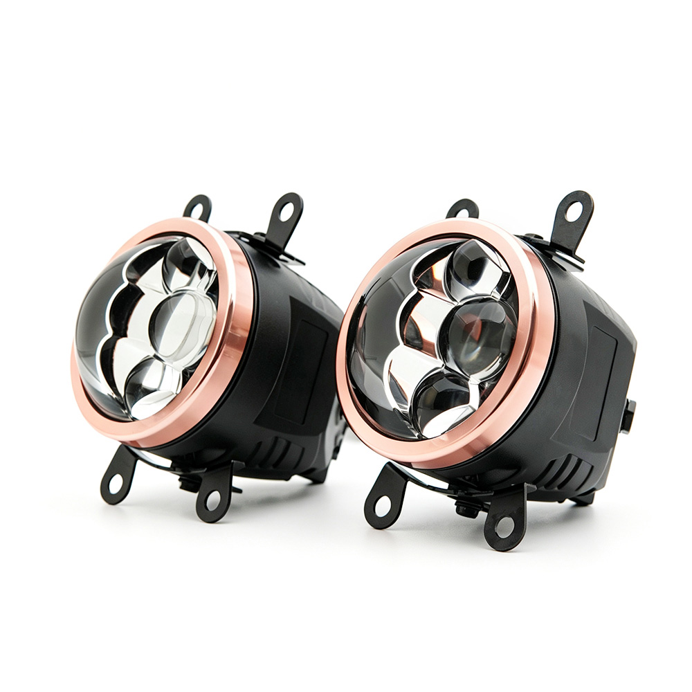 3.0 ນິ້ວ 3-Laser Tri-Color Dual-Beam Universal Fog Light Source Factory